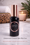 After wax refresher spray with aloe vera for feminine care, soothing and hydrating skin after waxing by Smooth Rituals