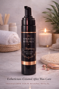 Brightening exfoliating mousse for ingrown hairs and dark spots after waxing by Smooth Rituals